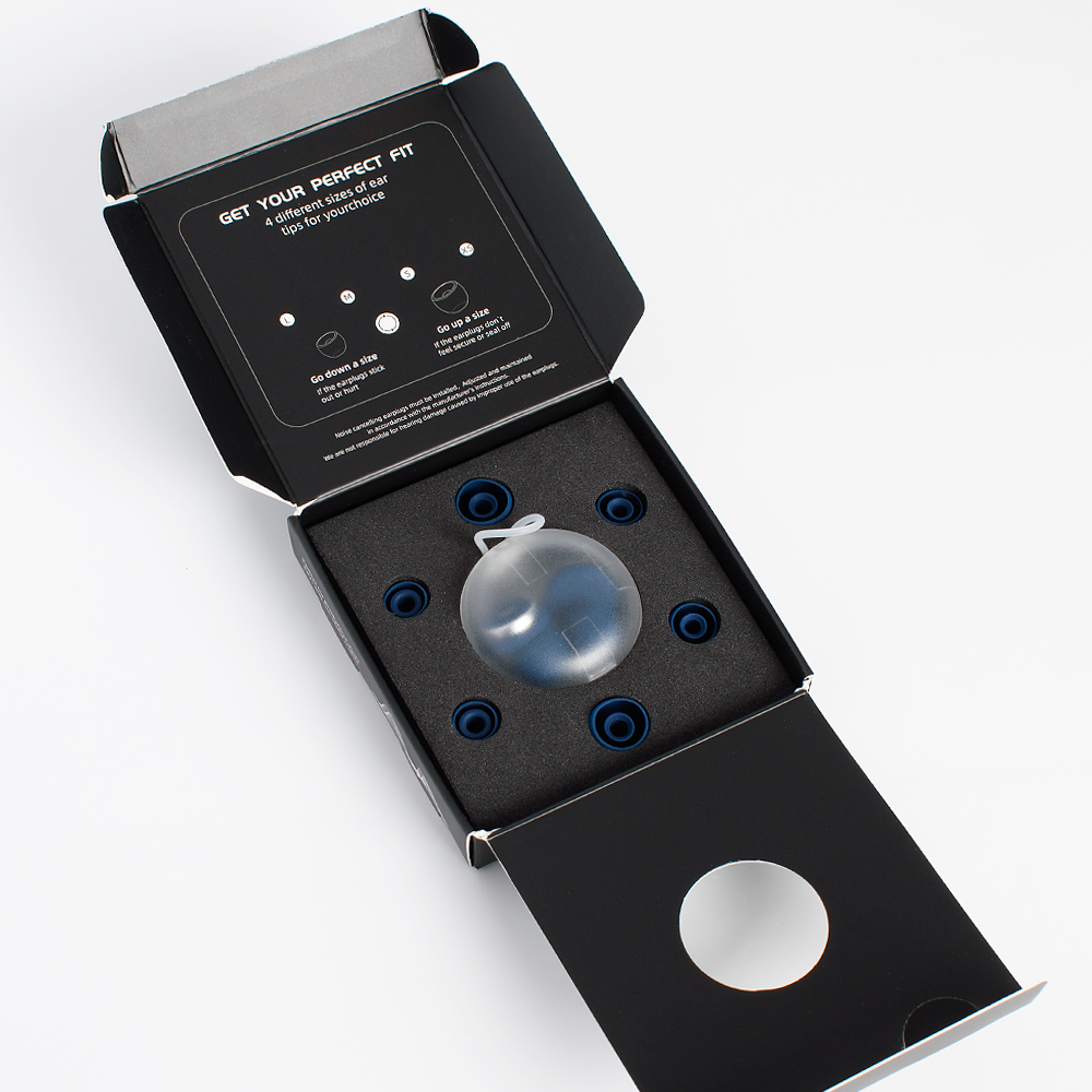 耳栓 ブルー SNR35dB 高遮音 シリコン製 プラグ型デザイン ノイズカット 繰り返し使える 睡眠 勉強 音楽 ライブ 飛行機 通勤に 専用収納ケース付き |  | 11