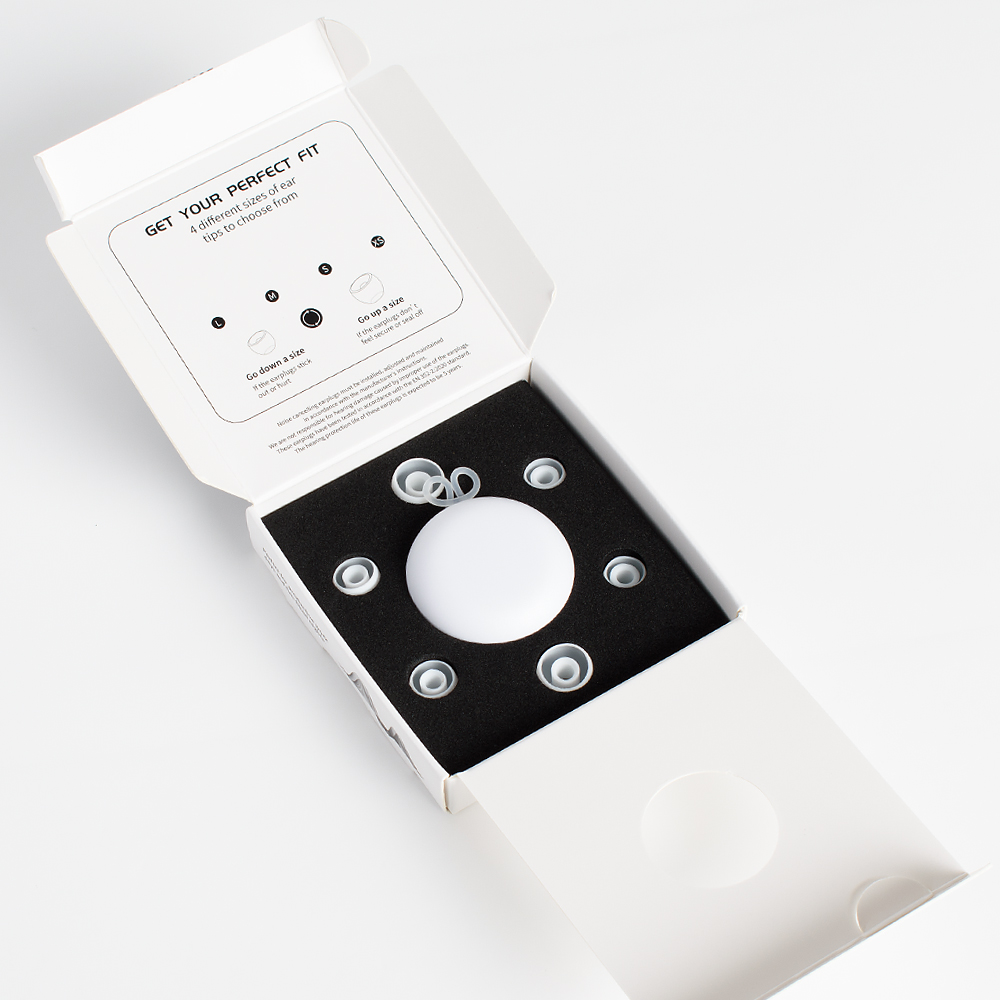 耳栓 ホワイト SNR35dB 高遮音 シリコン製 プラグ型デザイン ノイズカット 繰り返し使える 睡眠 勉強 音楽 ライブ 飛行機 通勤に 専用収納ケース付き |  | 12