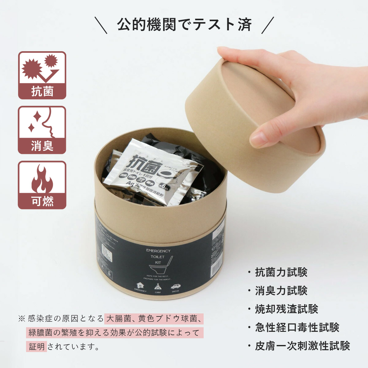 緊急用トイレキット（10個入）×２個セット | 東洋ケース | 09