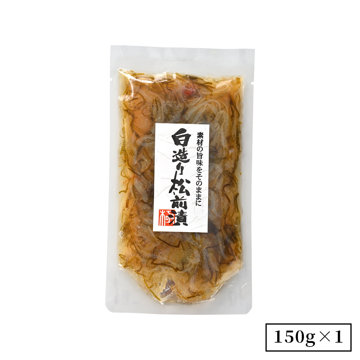 誉食品 白造り松前漬【150g】冷凍 / 北海道 函館 産地直送 珍味 海鮮 ご当地 お取り寄せグルメ 小分け つまみ / ギフト 贈答品 母の日 父の日 敬老の日 |  | 01