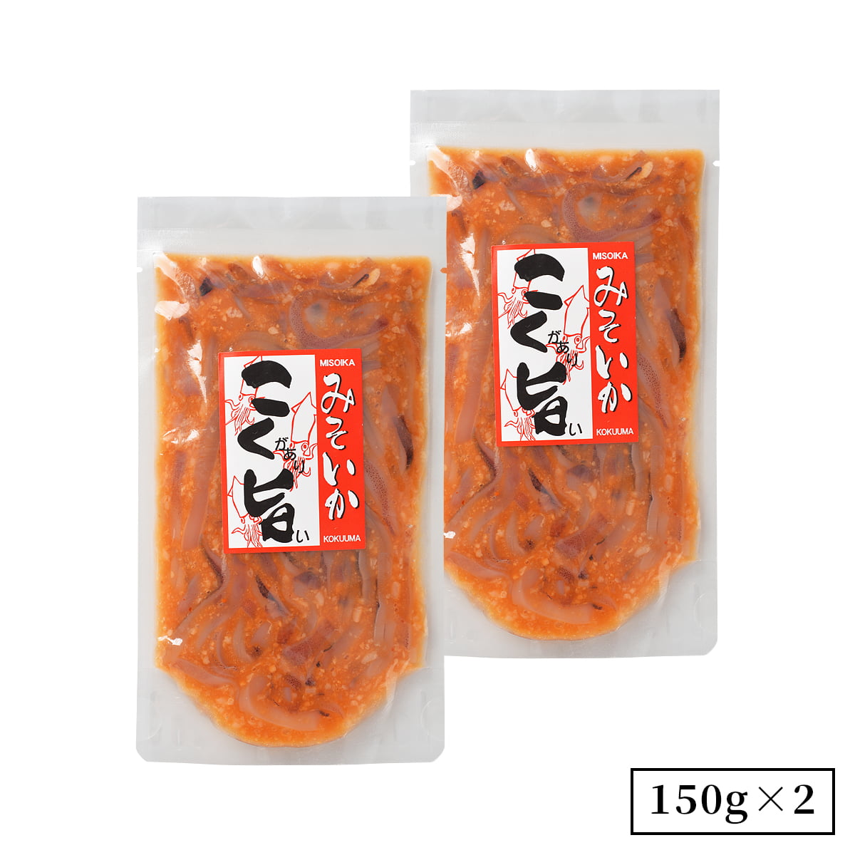 誉食品 こく旨みそいか【150g】冷凍 / 塩辛 イカ 北海道 函館 産地直送 珍味 海鮮 ご当地 お取り寄せグルメ 小分け つまみ / ギフト 贈答品 母の日 父の日 |  | 02