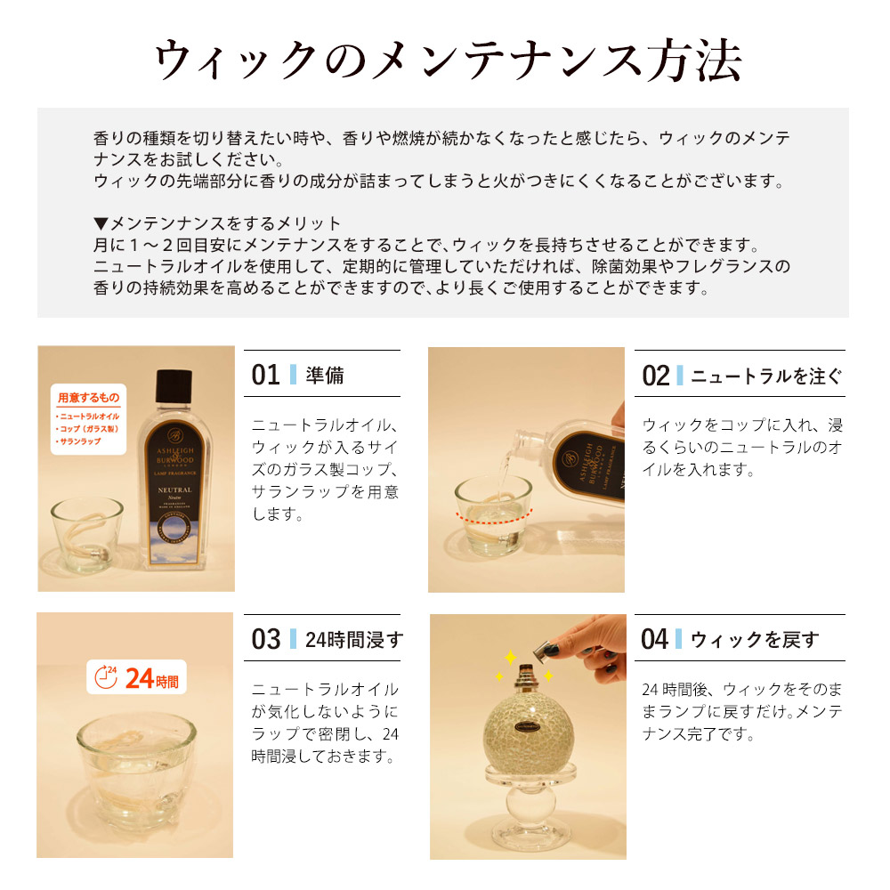 アシュレイ&バーウッド ウィックS フレグランスランプSサイズ専用 / Ashleigh＆Burwood |  | 01