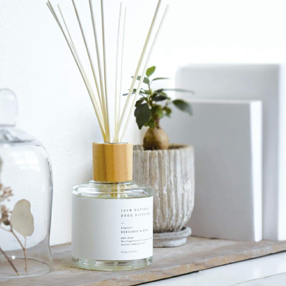 HP リードディフューザー　ベルガモット＆ローズ　ART LAB. (アートラボ) 100%天然香料 180ml | Songs of Nature | 07