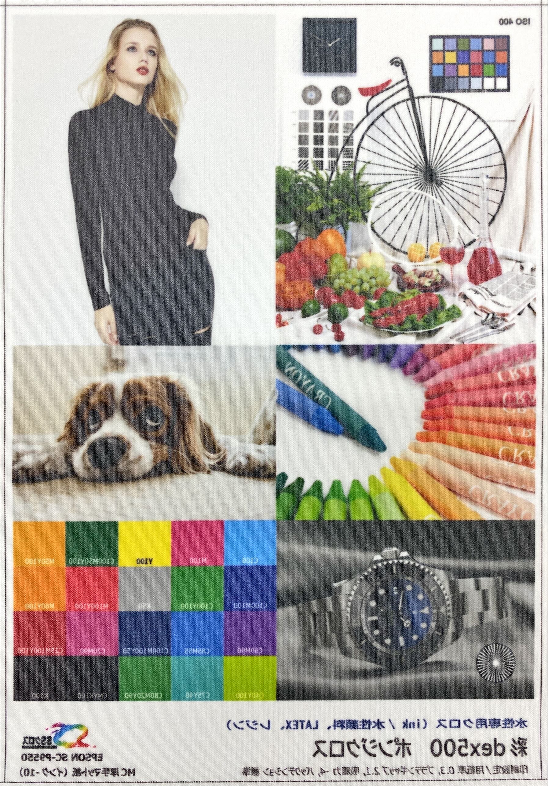 彩dex500 ポンジクロス 610mm×20M ( HS021A/500-0610 ) 1本 セーレン商事 インクジェット専用クロスメディア クロスロール |  | 09