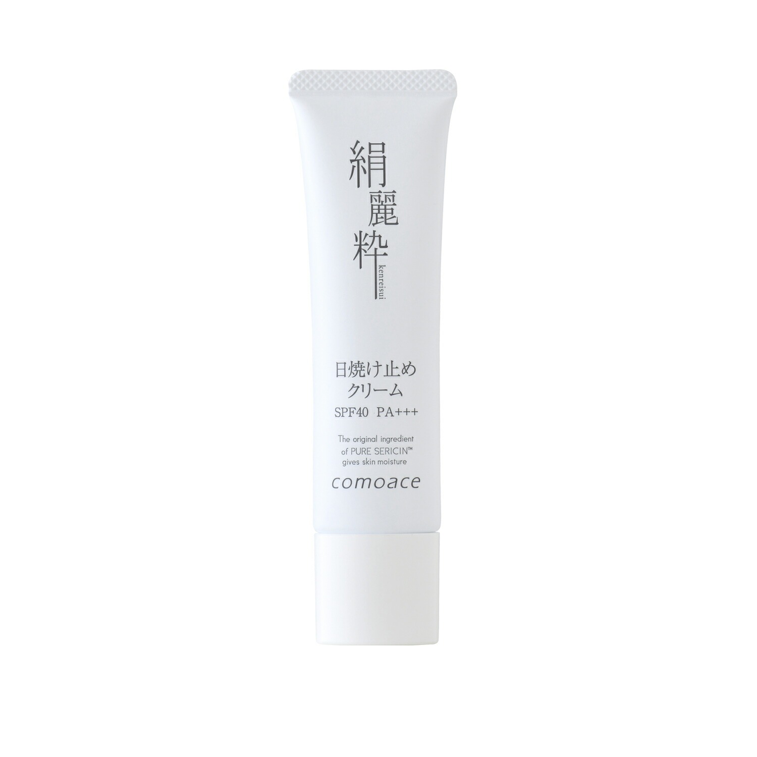 【日焼け止め】絹麗粋 モイスト-エッセンス-UV | 30g | SPF40 PA+++ | comoace