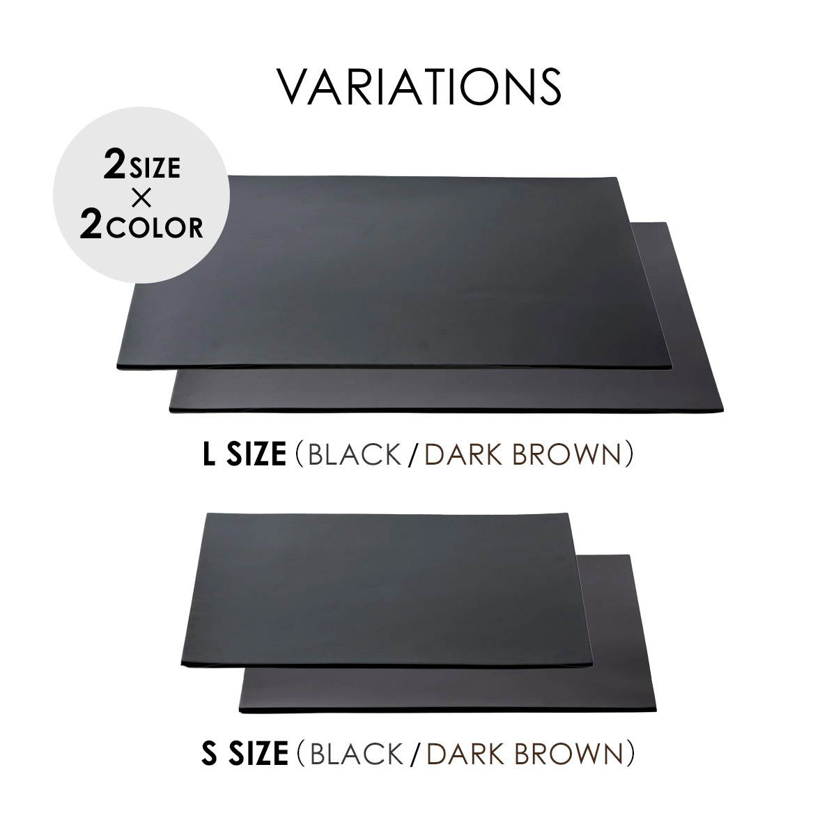 Leather Desk Mat レザーデスクマット 牛革 本革 100% 100PERCENT（ヒャクパーセント） | 100percent | 04