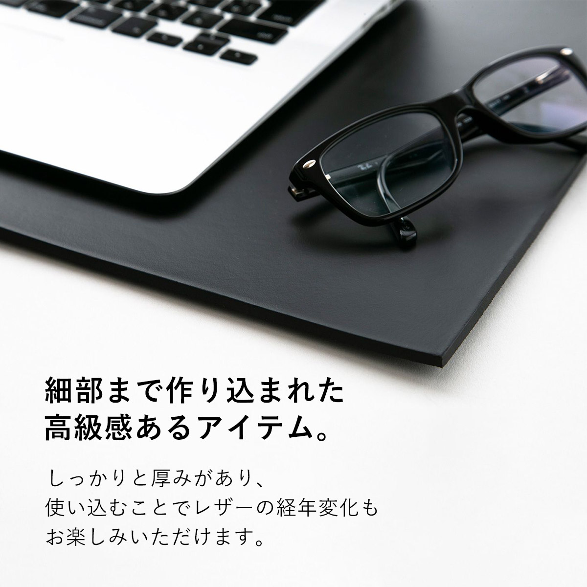 Leather Desk Mat レザーデスクマット 牛革 本革 100% 100PERCENT（ヒャクパーセント） | 100percent | 06