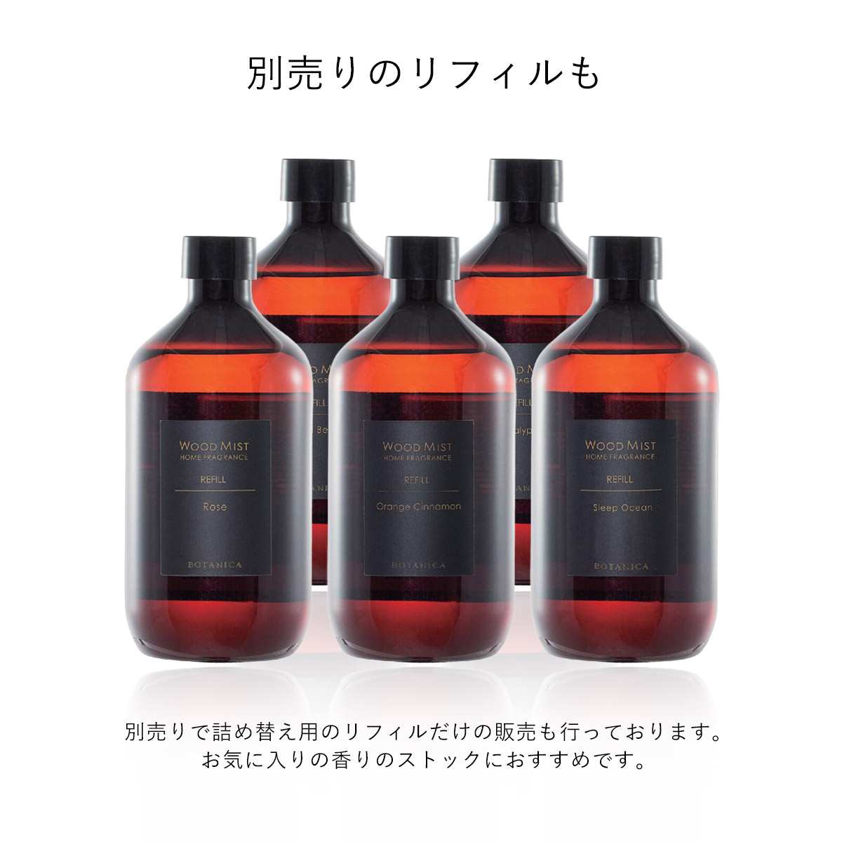 BOTANICA（ボタニカ）WOOD MIST（ウッドミスト）ディフューザー Ｓサイズ OLD&NEW（オールドアンドニュー） | BOTANICA | 12