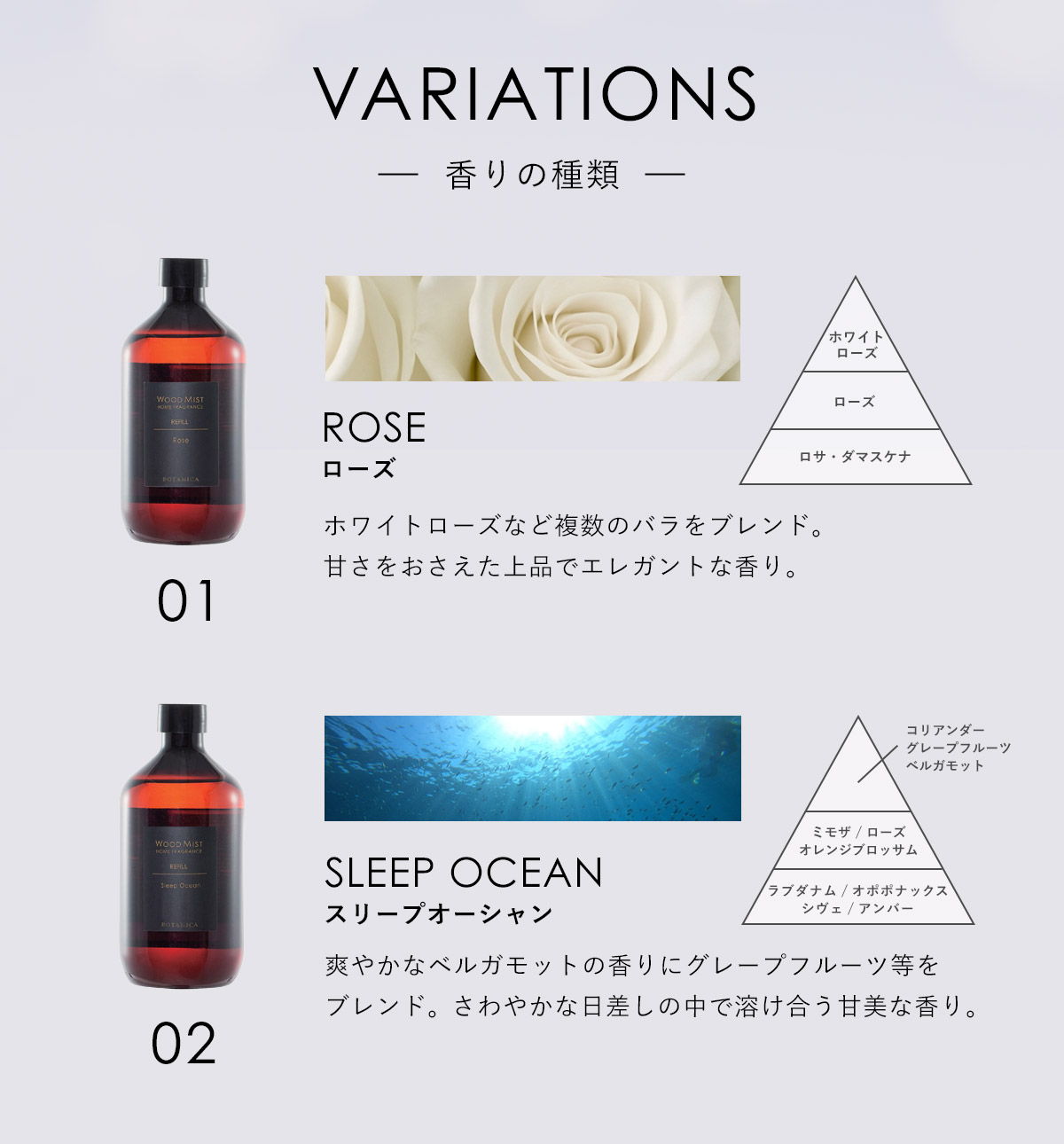 BOTANICA（ボタニカ）WOOD MIST（ウッドミスト）ディフューザー リフィル OLD&NEW（オールドアンドニュー） | BOTANICA | 07