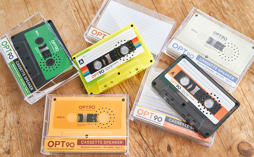 opt！ Cassette Speaker オプト90 カセットテープ型 スピーカー
