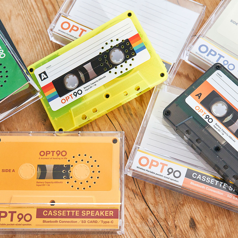 opt！ Cassette Speaker オプト90 カセットテープ型 スピーカー