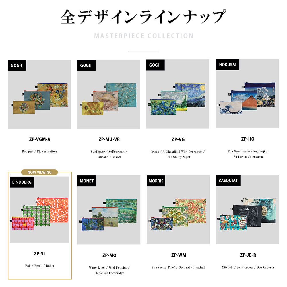 LOQI（ローキー） ジップポケット STIG LINDBERG スティグ・リンドベリ Recycled Zip Pockets 【パル / ベルサ / バレット】 | LOQI | 02