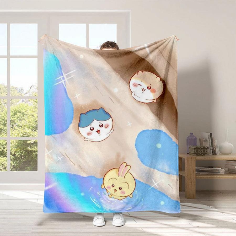 ちいかわ グッズ ブランケット タオルケット 毛布 150×200cm ハチワレ うさぎ 膝掛け 車用 オフェンス用 ふわふわ クリスマスプレゼント誕生日プレゼント |  | 14
