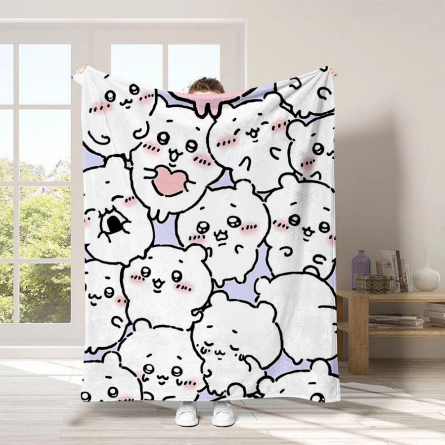 ちいかわ グッズ ブランケット タオルケット 毛布 150×200cm ハチワレ うさぎ 膝掛け 車用 オフェンス用 ふわふわ クリスマスプレゼント誕生日プレゼント |  | 18