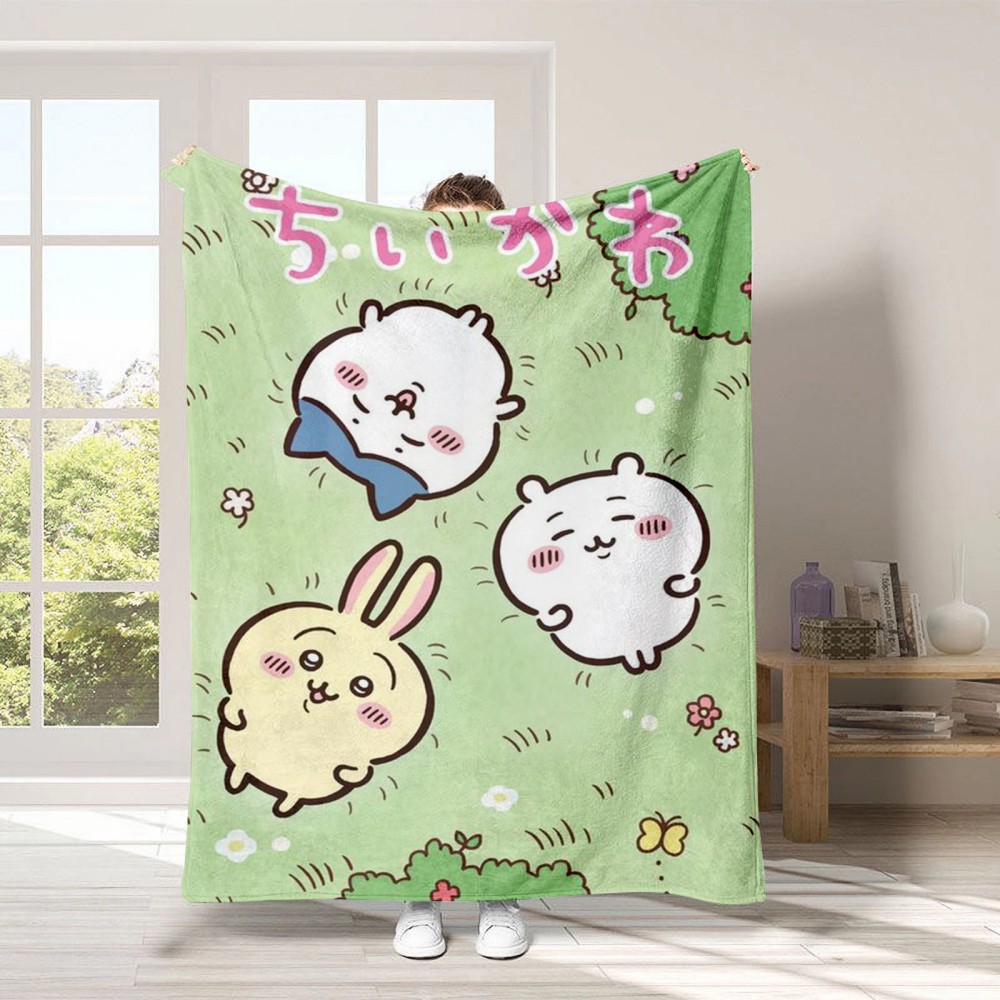 ちいかわ グッズ ブランケット タオルケット 毛布 150×200cm ハチワレ うさぎ 膝掛け 車用 オフェンス用 ふわふわ クリスマスプレゼント誕生日プレゼント |  | 21