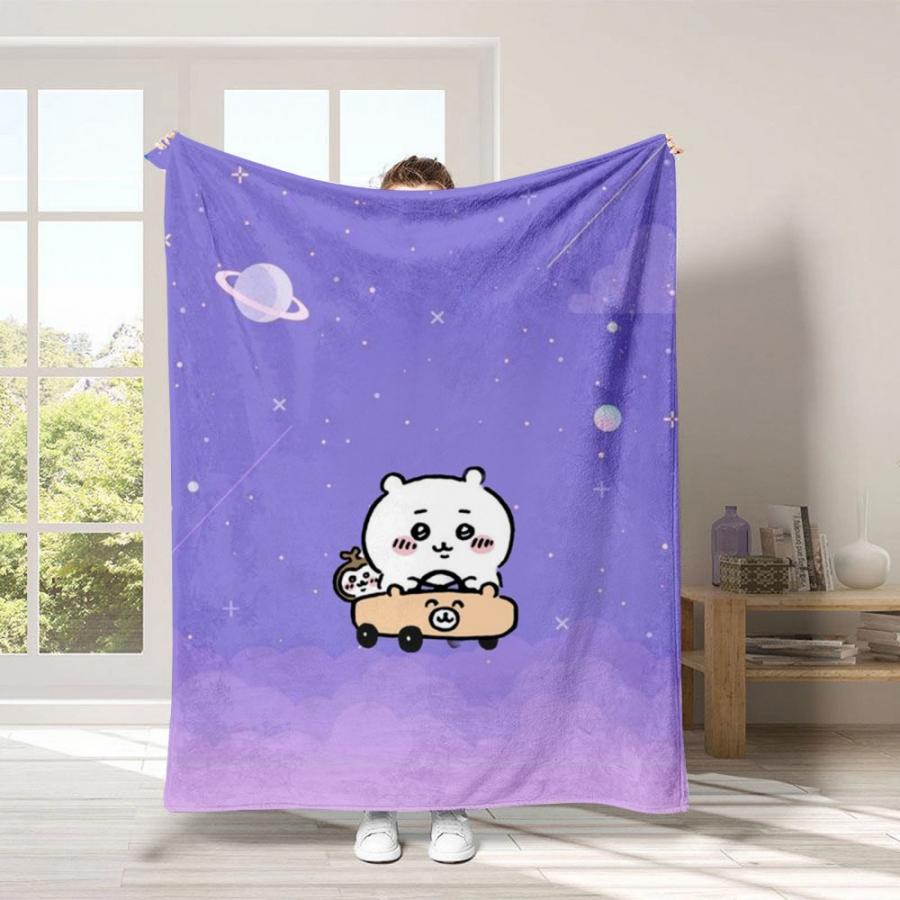 ちいかわ グッズ ブランケット タオルケット 毛布 150×200cm ハチワレ うさぎ 膝掛け 車用 オフェンス用 ふわふわ クリスマスプレゼント誕生日プレゼント |  | 06