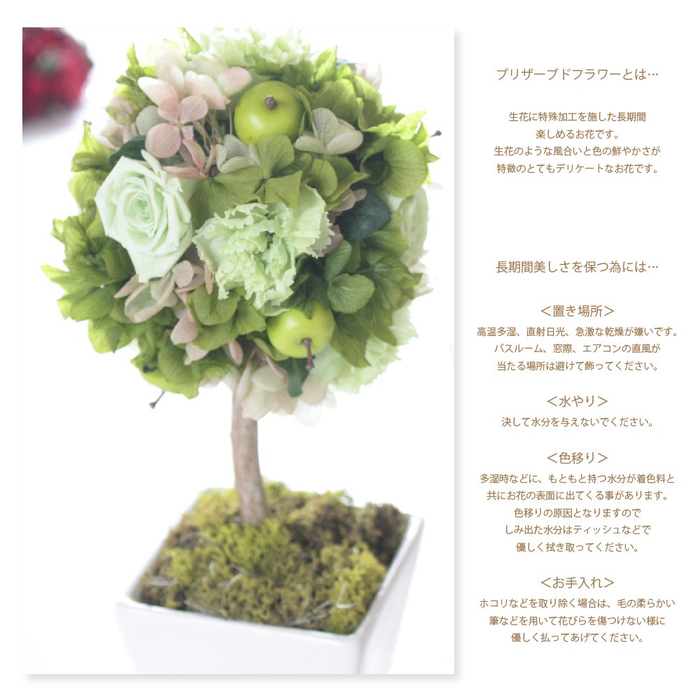 大阪吹田江坂の花屋 プリザーブドフラワーの通信販売｜枯れない