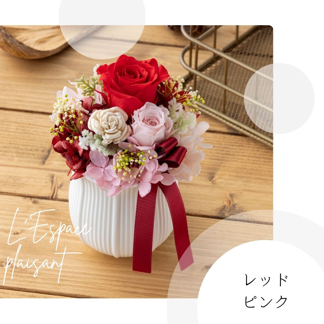 レスパース・プレザン レッドピンク