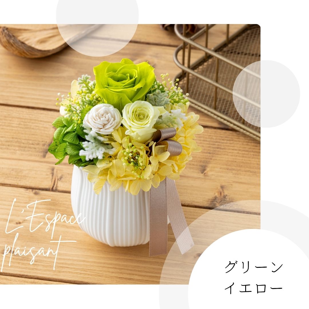 レスパース・プレザン グリーンイエロー