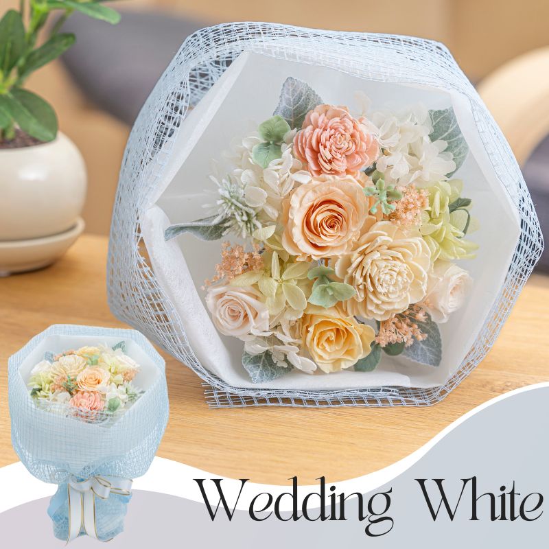 プリザーブドフラワー　花束　ブーケ プリザーブドフラワー ギフト 花 Ruplan's ブーケ 花束 結婚祝い 結婚
