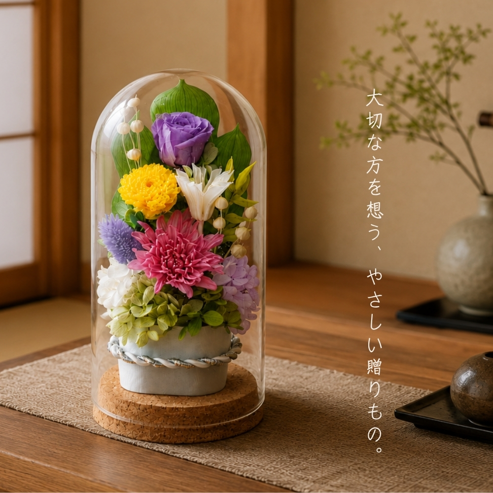 プリザーブドフラワー やすらぎ13