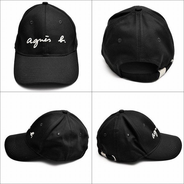 アニエスベー agnes b. キャップ ベースボールキャップ 帽子 ロゴ 