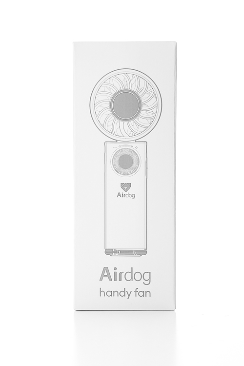 Airdog エアドッグ ハンディファン 冷却プレート 携帯扇風機 手持ち