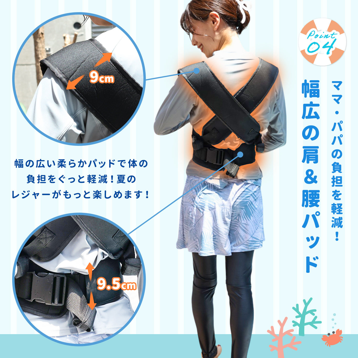 [Rocotto] Aqua Hug アクアハグ 水陸両用抱っこ紐 Amazon.co.jp: [Rocotto] 水陸両用抱っこ紐 Aqua Hug アクアハグ