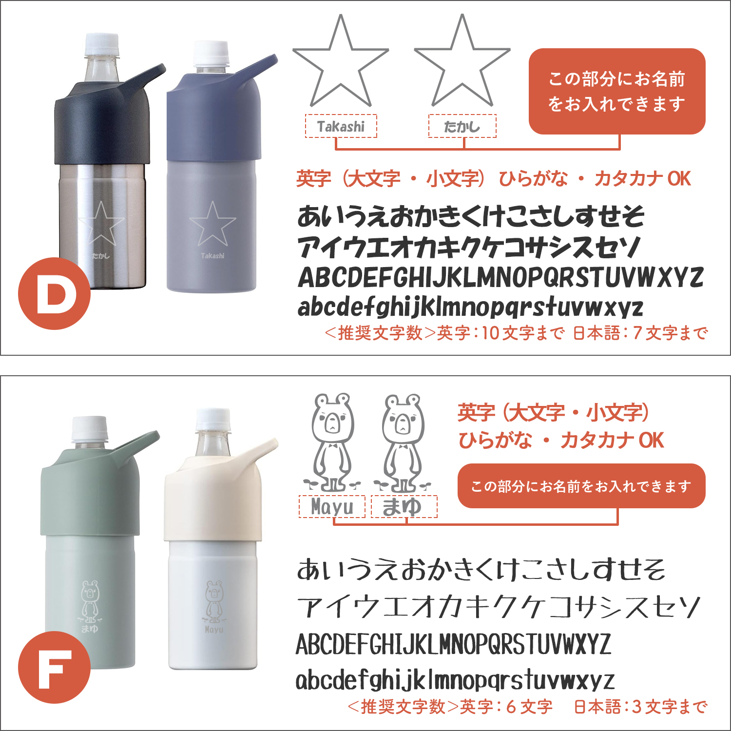 名入れ] ボトルインボトル 保冷 ペットボトル クーラー 500ml 650ml