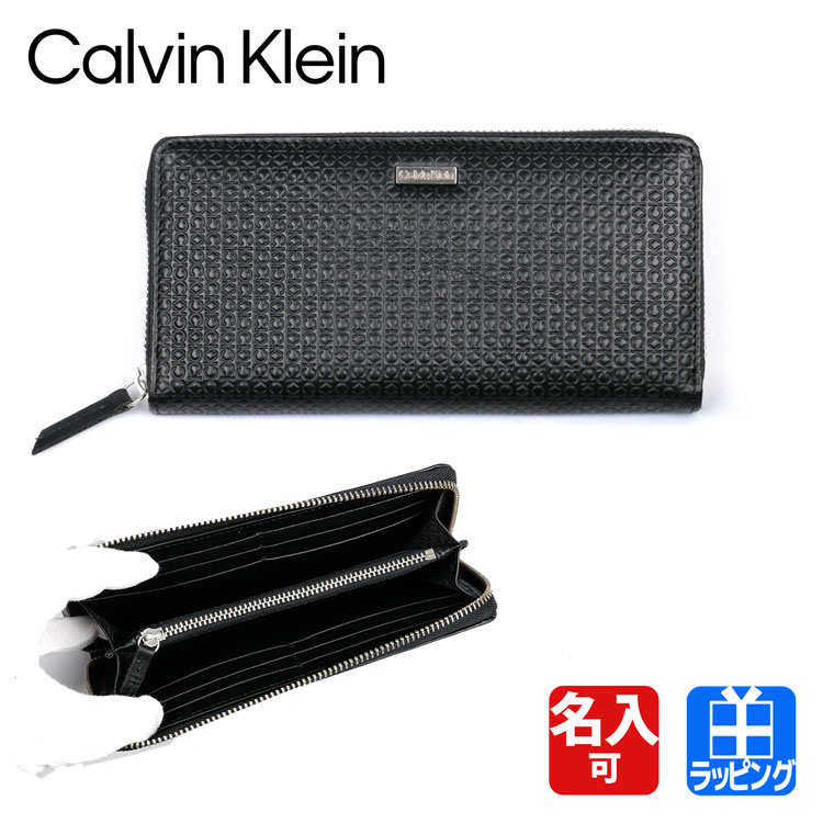 カルバンクライン Calvin Klein 財布 メンズ ラウンドファスナー 長 