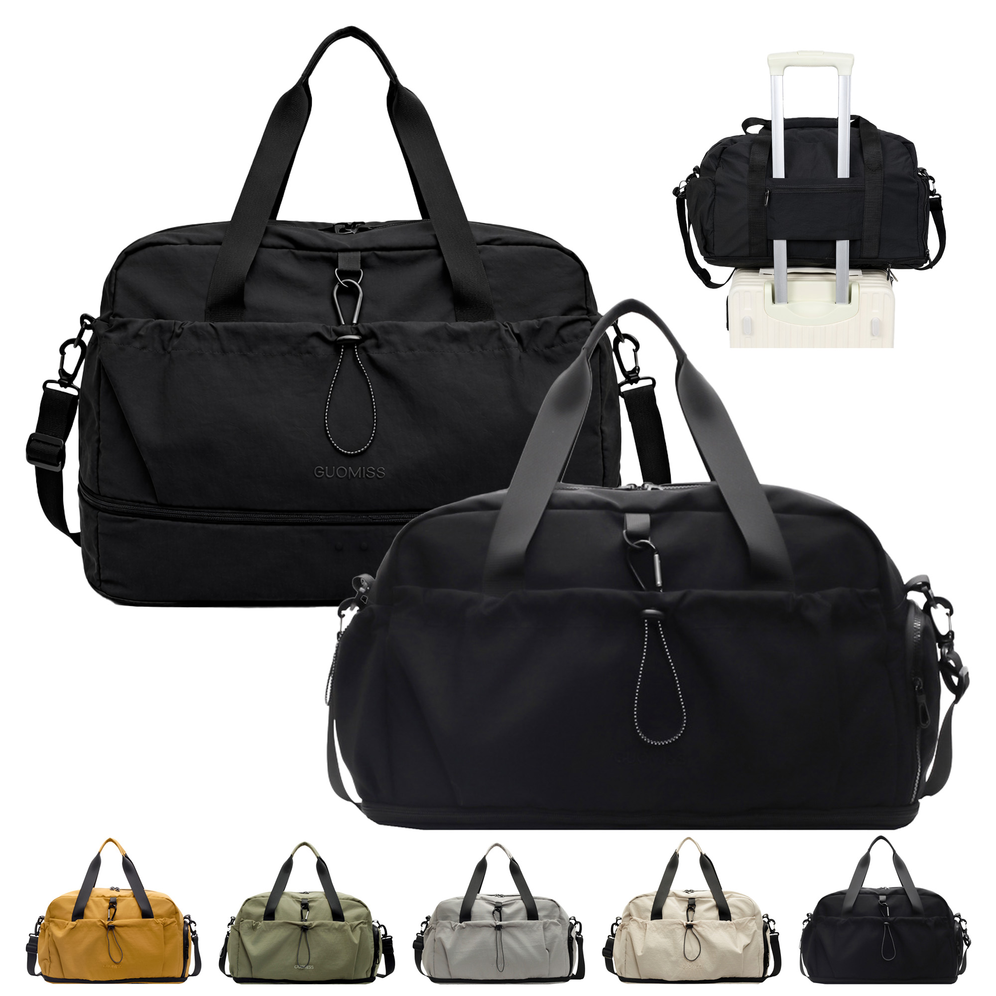 未使用】ランバン ヨガ ボストンバック 多機能 大容量 習いごと 定価約