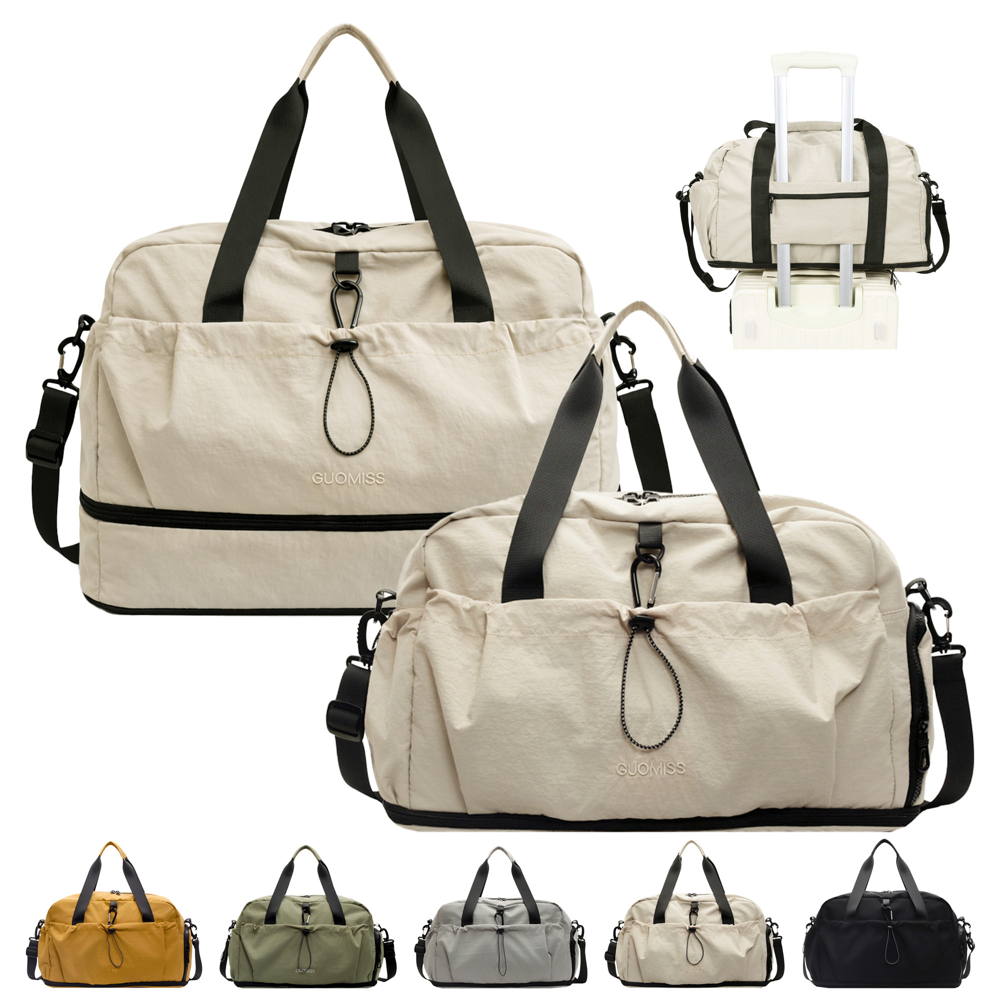 MRG JAPAN ボストンバッグ トラベルバッグ 大容量 シューズイン