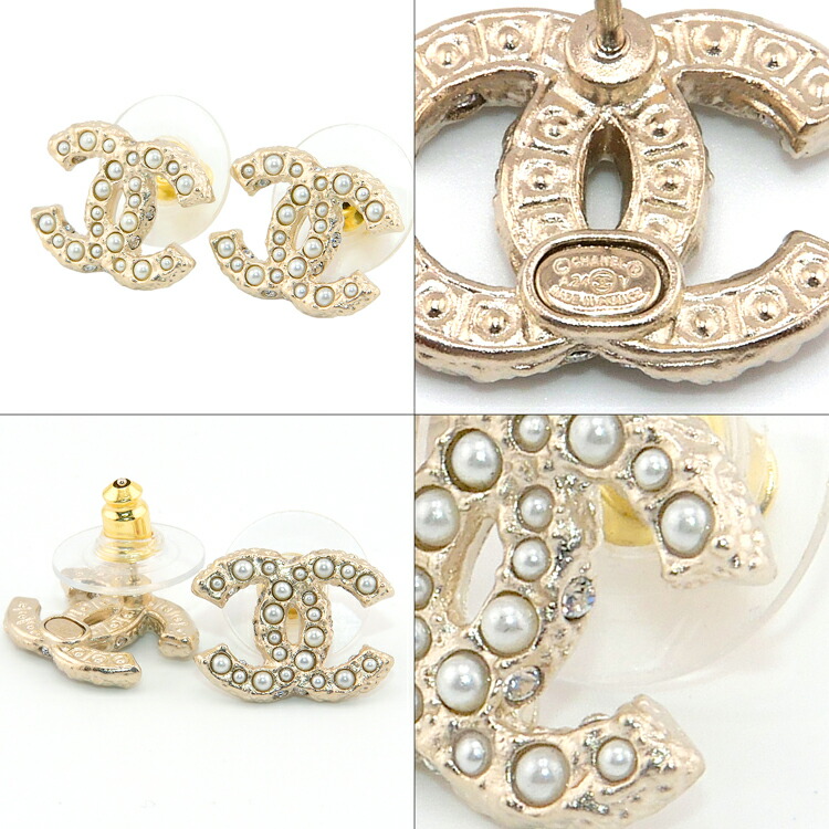 CHANEL シャネル CCマーク ピアス アクセサリー ココマーク ロゴ