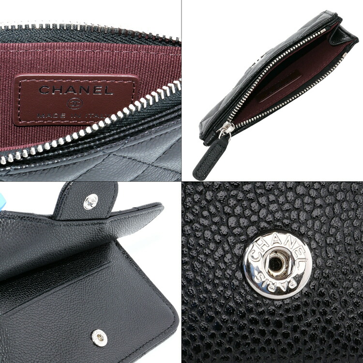 CHANEL 【純正ラッピング済】 シャネル コインケース カード