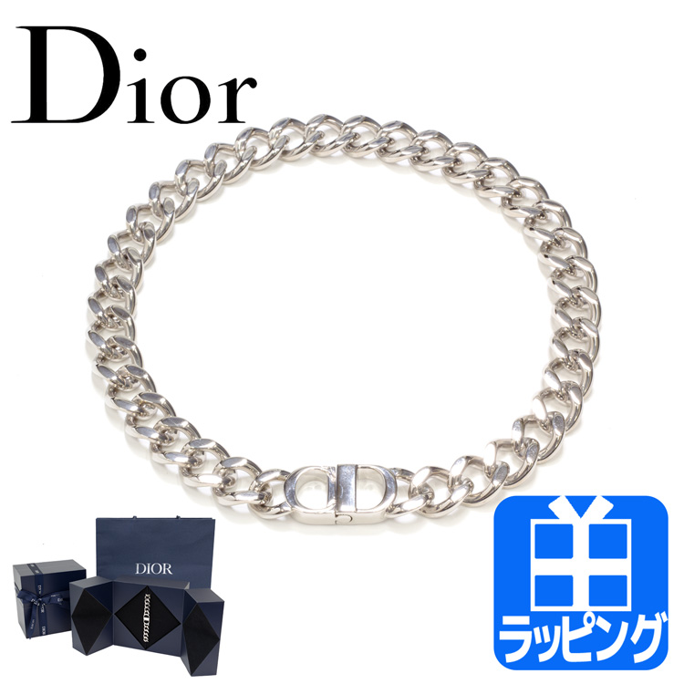 ディオール Dior ネックレス CD ICON チェーンリンク アクセサリー 