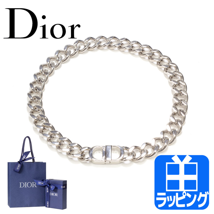 【ギフト】アクセサリーディオール Dior ネックレス CD ICON チェーンリンク アクセサリー