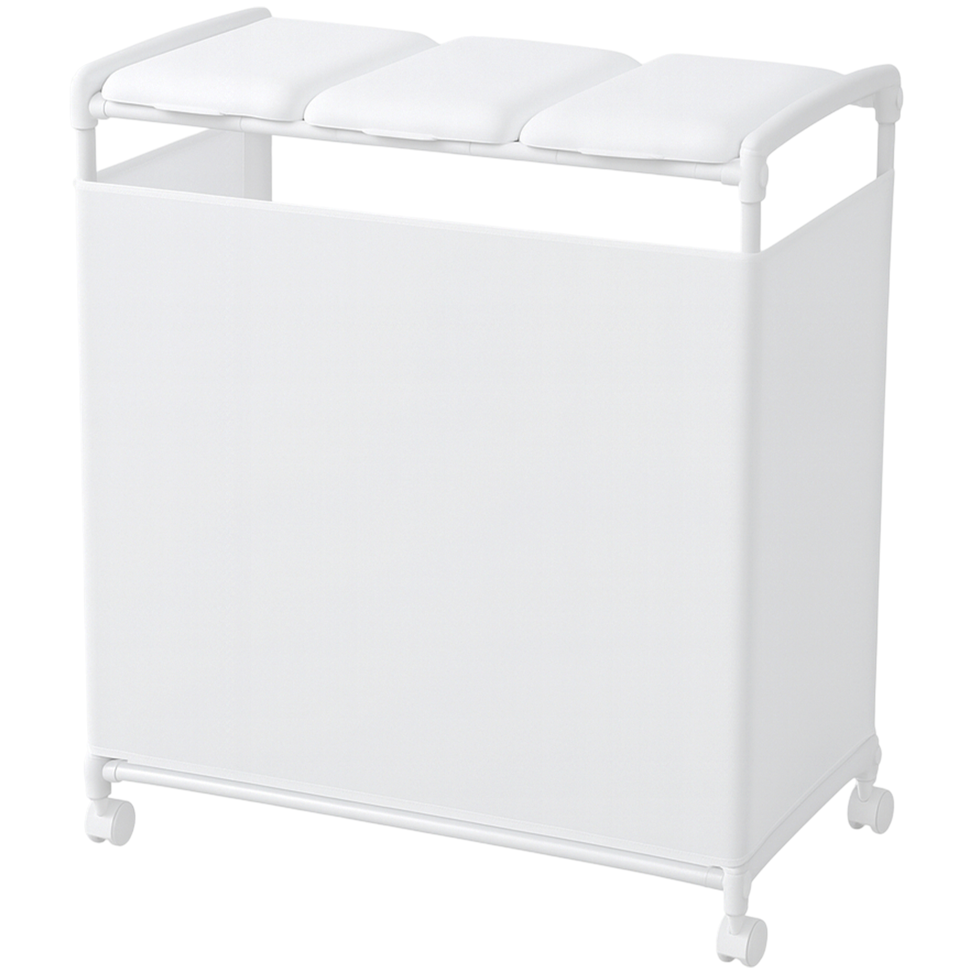 MRG JAPAN ゴミ箱 45リットル 分別 大容量 蓋つき 目隠し 3分別 手持ち