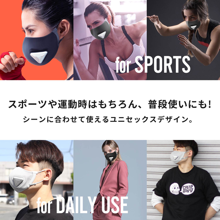 在庫処分 電動ファン付きマスク セット フィルター3枚付き