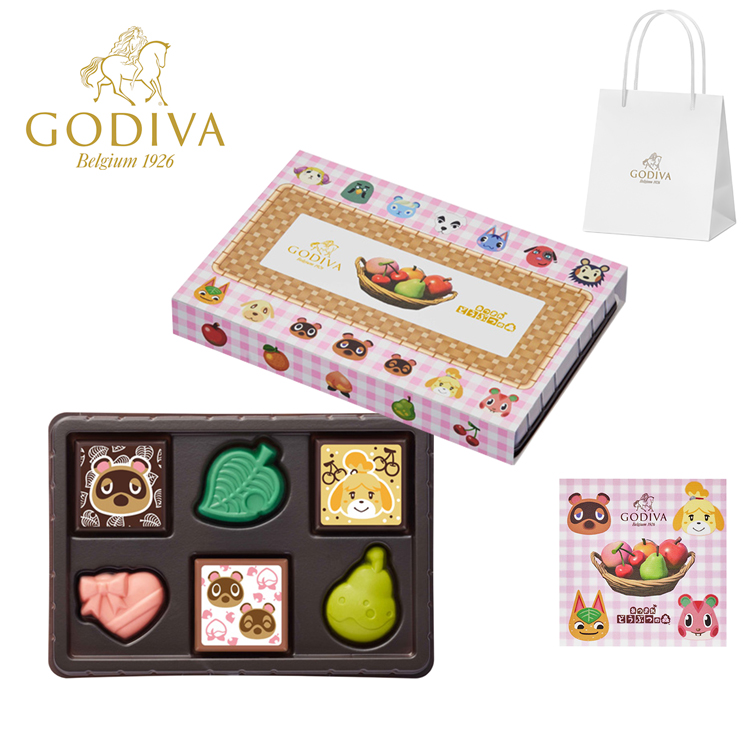 ゴディバ × あつまれ どうぶつの森 チョコ チョコレート GODIVA 2024