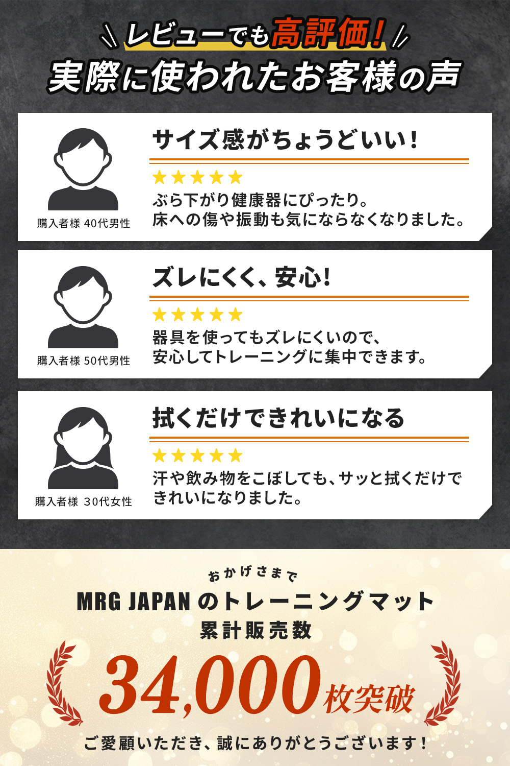 ルームランナー 防音 マット 4mm エアロバ...の詳細画像3