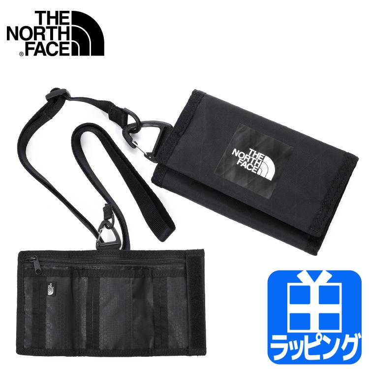 ザノースフェイス THE NORTH FACE 財布 三つ折り財布 ミニ財布 ミニ ウォレット 小銭入れあり ストラップ 小さめ プレゼント ギフト  キャンプ フェス