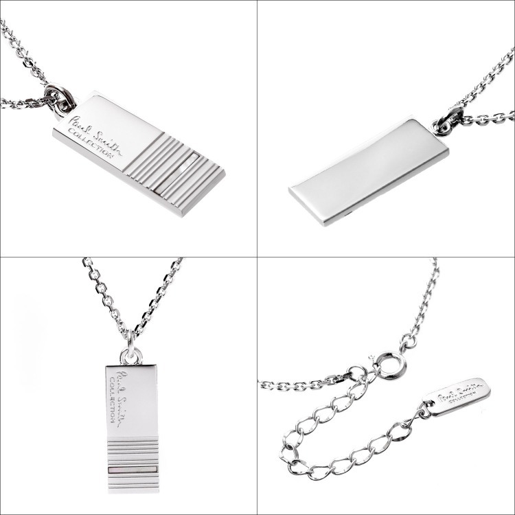 ポールスミス Paul Smith ネックレス アクセサリー シェルストライプ チェーン シンプル ジュエリー シルバー メンズ レディース ペアネックレス 210 Paul Acc131 ラッシュモール 通販 Yahoo ショッピング