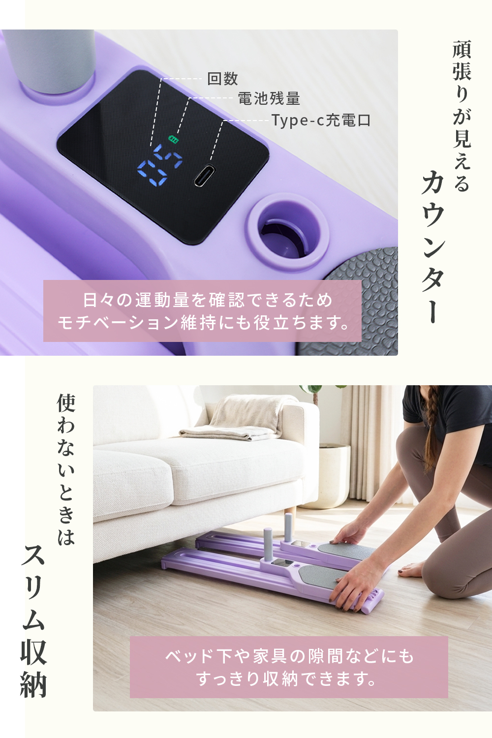 RAJA ピラティスボード 体幹トレーニング 折りたたみ 女性向け 自宅