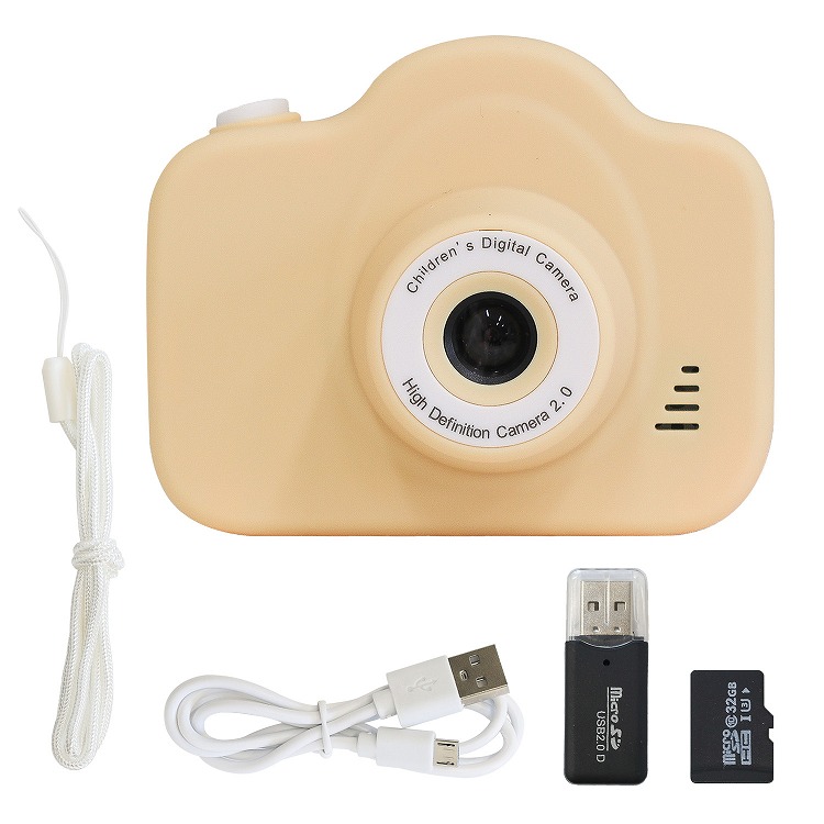 キッズカメラ トイカメラ 3歳 4歳 5歳 4000万画素 SDカード付き デジタルカメラ 写真 動画 32GB ゲーム内蔵 インカメラ 子供用 おもちゃ 小型 ままごと｜rush-mall｜06