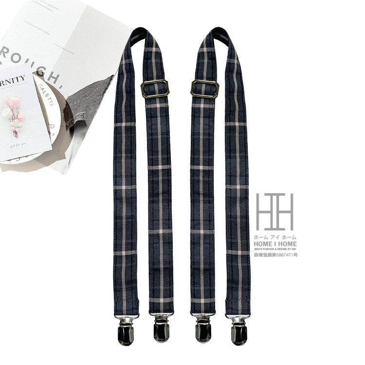 サスペンダー レディース I型 独立型 バラ 2本タイプ かわいい スクール カジュアル 女子 チェック柄 女子高生 制服 高校生 おしゃれ 可愛い ギフト プレゼント | ホームアイホーム | 01