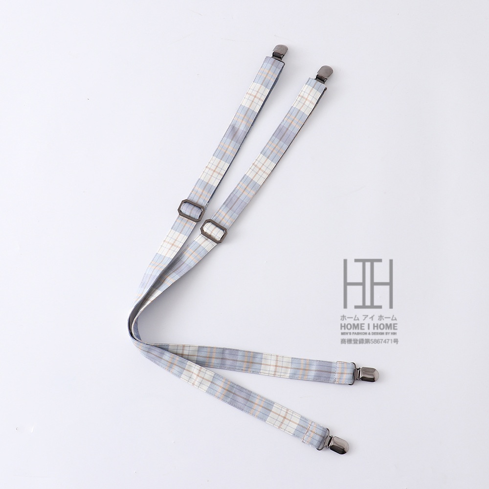 サスペンダー レディース I型 独立型 バラ 2本タイプ かわいい スクール カジュアル 女子 チェック柄 女子高生 制服 高校生 おしゃれ 可愛い ギフト プレゼント | ホームアイホーム | 04