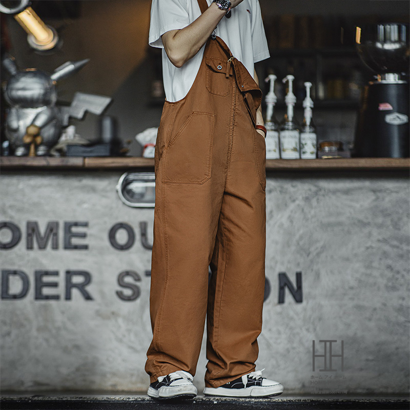 サロペット オーバーオール つなぎ メンズ レディース 綿 大きいサイズ おしゃれ 男女兼用 作業着 ツナギ 春夏 秋冬 アウトドア ガーデニング 農作業 かっこいい | ホームアイホーム | 01