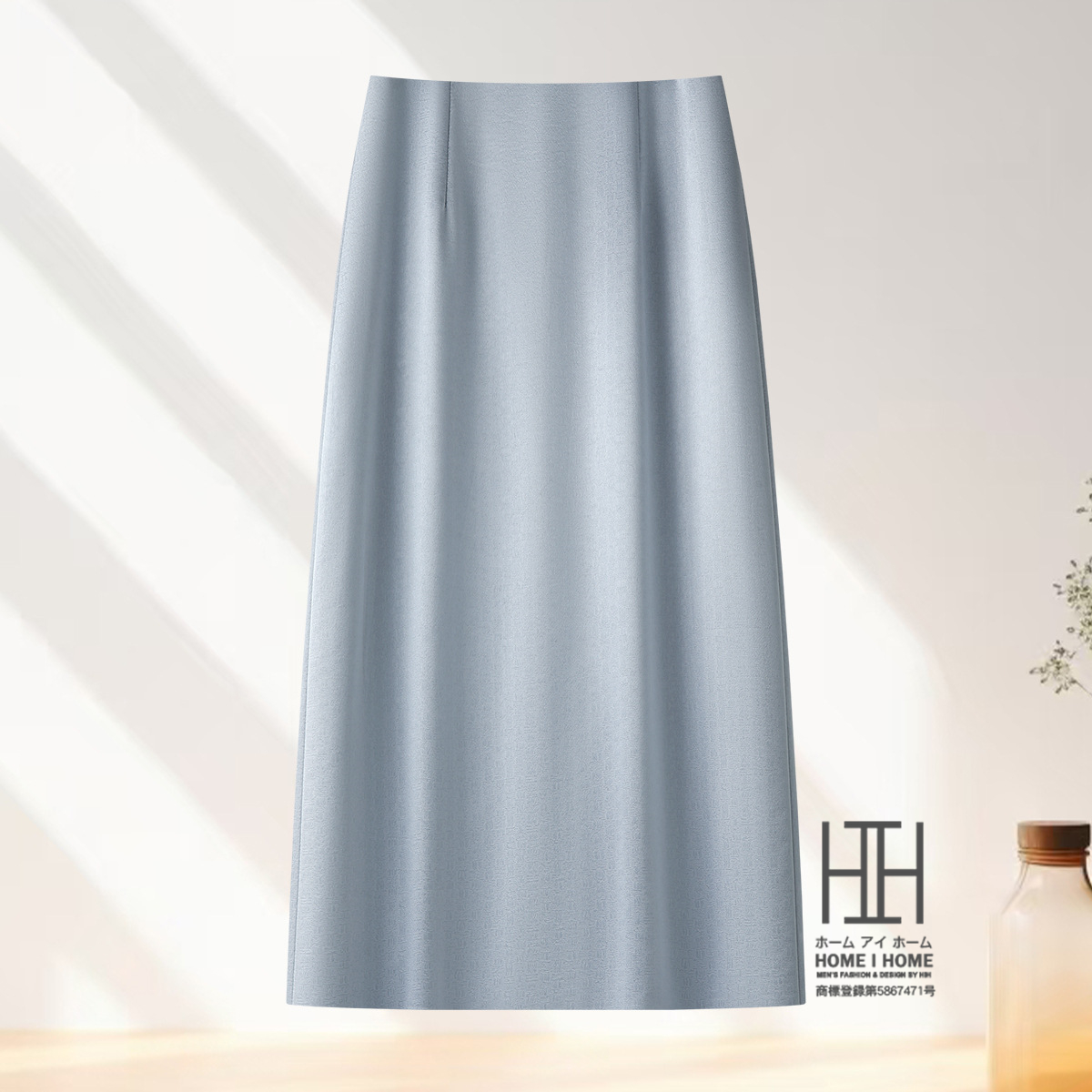 エンボス加工 Iライン タイトスカート レディース ロング丈 サテンスカート ロング スリット ロングスカート マキシ丈 模様 おしゃれ 楽ちん 大きいサイズ | ホームアイホーム | 03