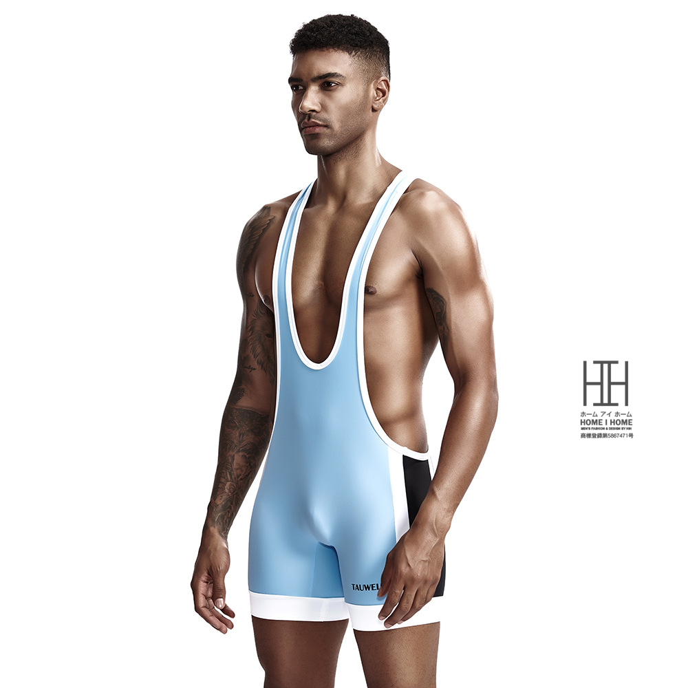 ボディスーツ メンズ レスリングウェア シングレット メンズインナー ボディスーツ 男性 レスリングウェア シングレット メンズインナー お洒落インナー | ホームアイホーム | 02