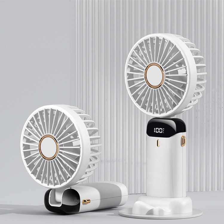 ネッククーラー 扇風機 充電 コンパクト アウトドア 暑さ対策 熱中症 夏祭り 5段階風量調節 ミニ扇風機 ネックファン 静音 卓上扇風機 ハンディ扇風機 | ブランド登録なし | 02